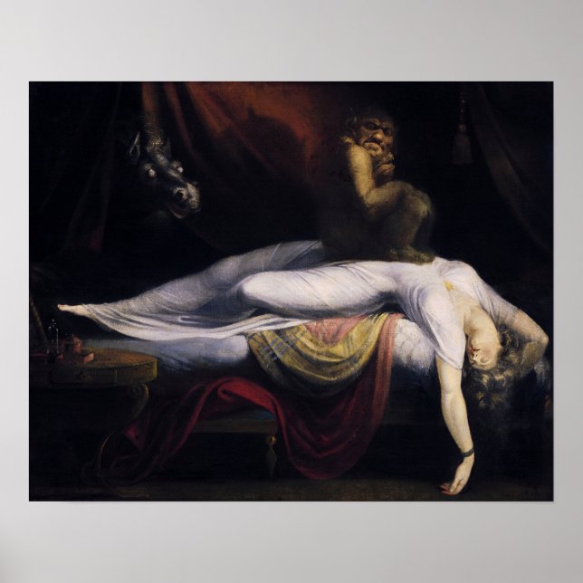 Póster La pesadilla de John Fuseli - poster (Frente)