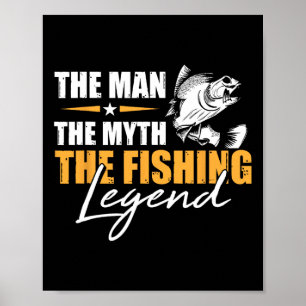 Póster La pesca El hombre mito leyenda pescador Pescador 