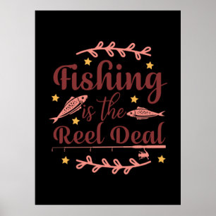 Póster La Pesca Es El Rojo