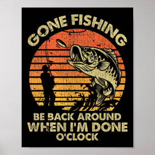 Póster La pesca ya no está cuando termine