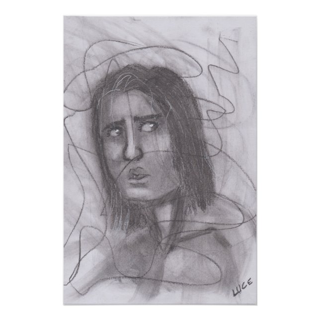 Póster La peur (Anverso)