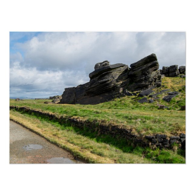 Póster La Piedra de la Lluvia, Blackstone Edge (Anverso)
