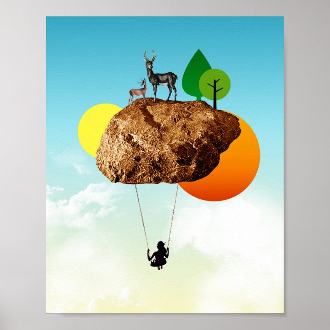 Póster La piedra de nuestra existencia (Frente)