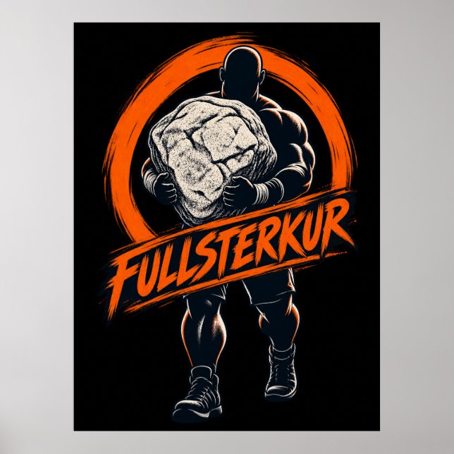 Póster La Piedra Husafell - Fullsterkur (Frente)