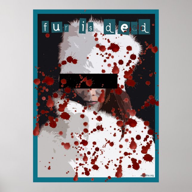 Póster la piel está muerta (Frente)