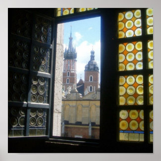 Póster La pintoresca Cracovia