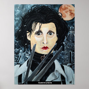 Póster La pintura artística de Alfred Fox