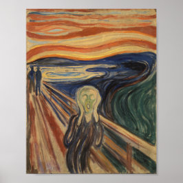Póster La pintura con gritos - Edvard Munch - 1910
