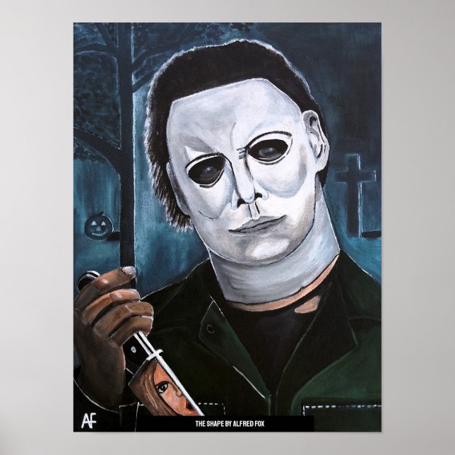 Póster La pintura de formas de Alfred Fox (Frente)