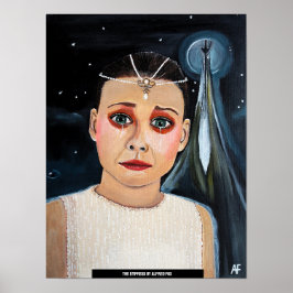 Póster La pintura de La Emperatriz por Alfred Fox