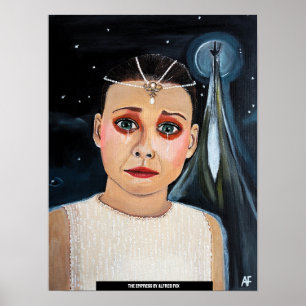 Póster La pintura de La Emperatriz por Alfred Fox