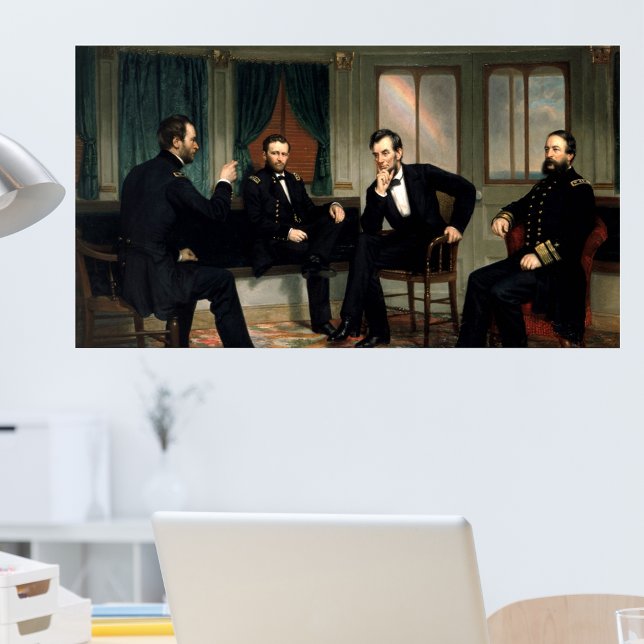 Póster La pintura de los pacíficos de 1868 (The Peacemakers Painting of 1868 Poster)