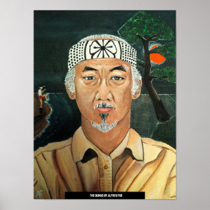 Póster La pintura de Sensei de Alfred Fox