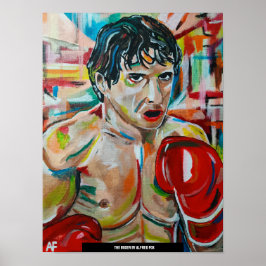 Póster La pintura del Boxer de Alfred Fox
