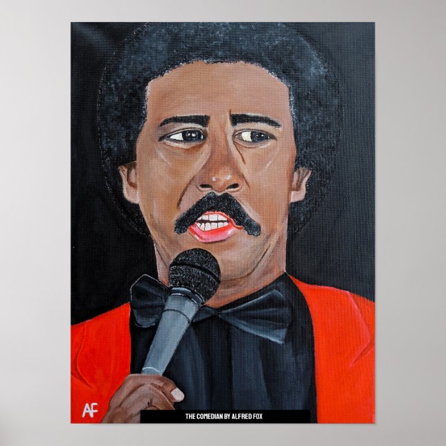 Póster La pintura del comediante de Alfred Fox (Frente)