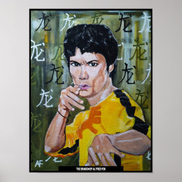 Póster La pintura del dragón de Alfred Fox