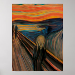 Póster La pintura del grito