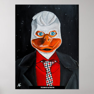 Póster La pintura del pato de Alfred Fox