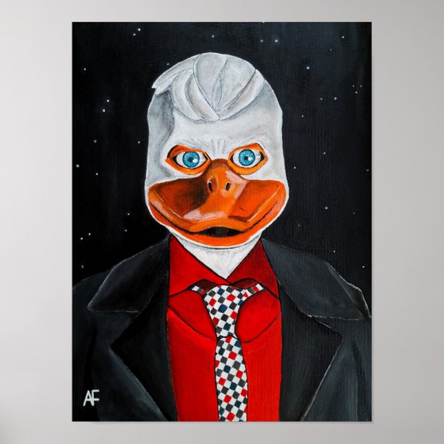 Póster La pintura del pato de Alfred Fox (Frente)
