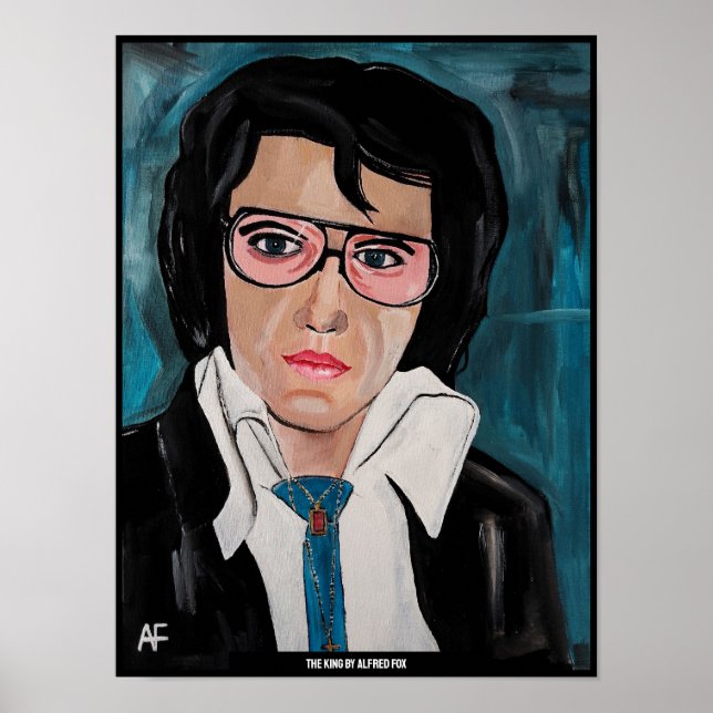 Póster La pintura del rey de Alfred Fox (Frente)
