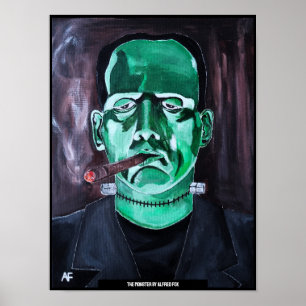 Póster La pintura monstruosa de Alfred Fox
