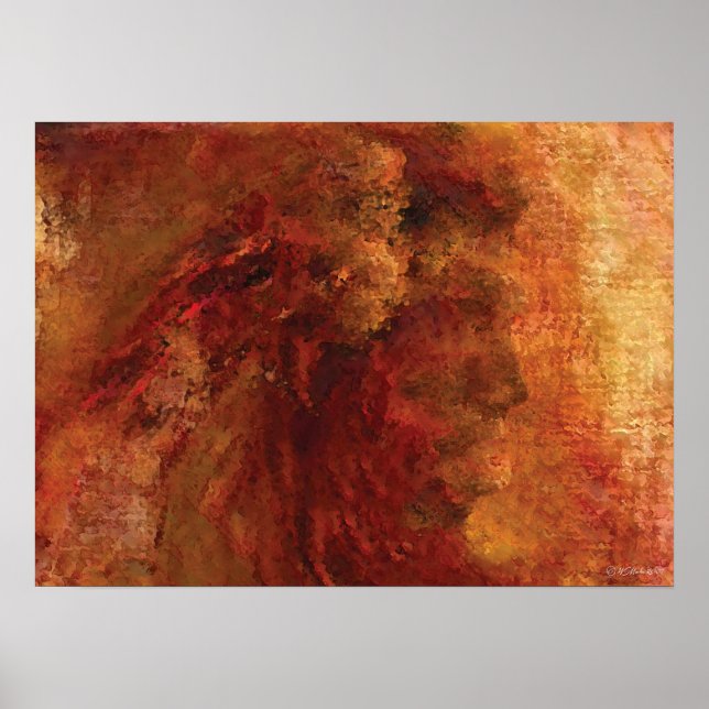 Póster La pintura nativa norteamericana del patrimonio cu (Frente)