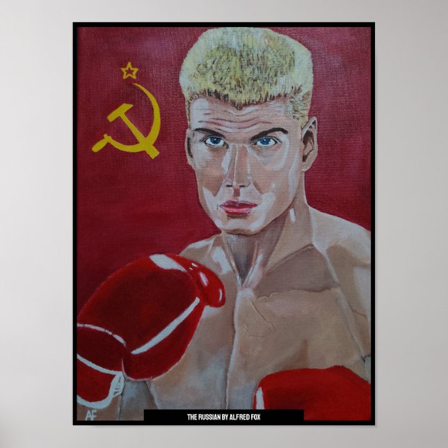 Póster La pintura rusa de Alfred Fox (Frente)