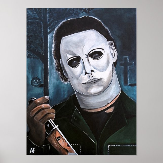 Póster La pintura The Shape de Alfred Fox (Frente)