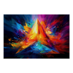 Póster La pirámide pintada