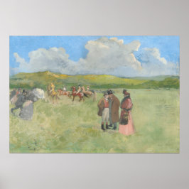 Póster La pista de carreras - Jean-Louis Forain Bella Art