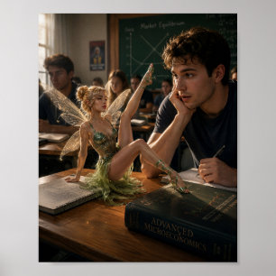 Póster La Pixie en el Escritorio