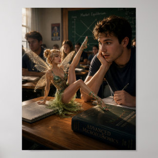 Póster La Pixie en el Escritorio