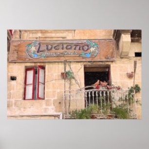 Póster La pizza de Luciano