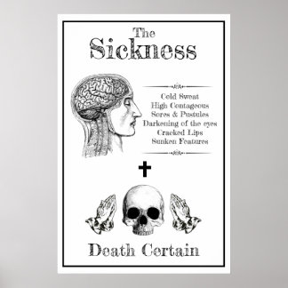 Póster La plaga de las Props de Halloween