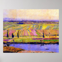 La Plaine de Gennevilliers de Caillebotte