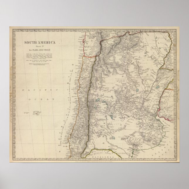 Póster La Plata, Chile (Frente)