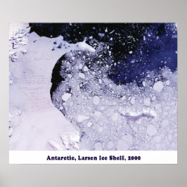 Póster La plataforma de hielo Larsen 2000