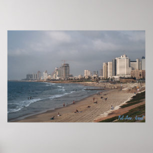 Póster La playa de Tel Aviv
