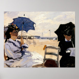 Póster La playa de Trouville