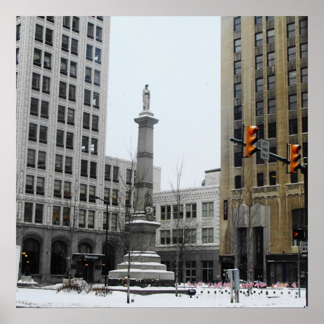 PÓSTER LA PLAZA EN YOUNGSTOWN (Frente)