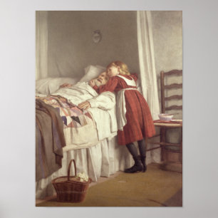 Póster La poca enfermera del abuelo