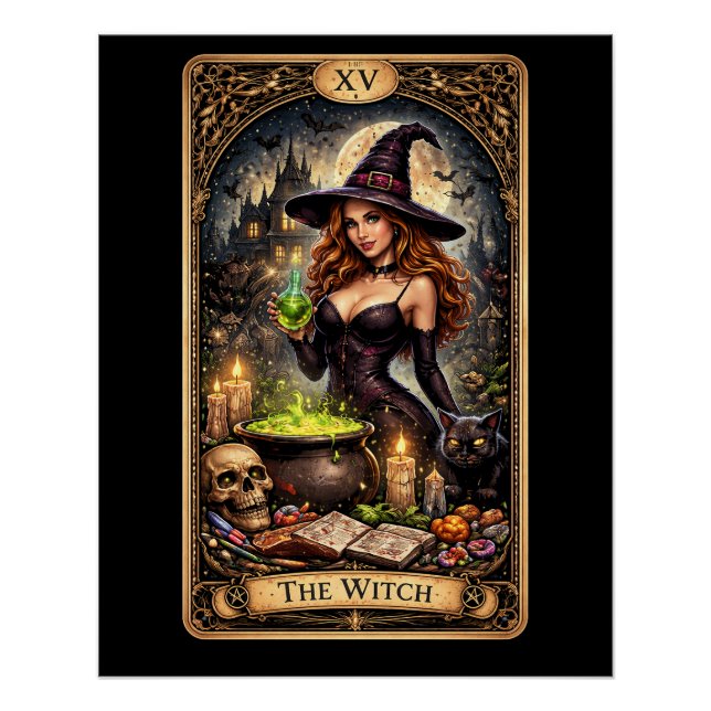 Póster La Poción de la Bruja (Anverso)