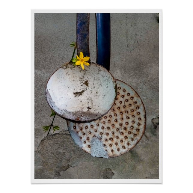 Póster La poesía de las cosas olvidadas (Anverso)