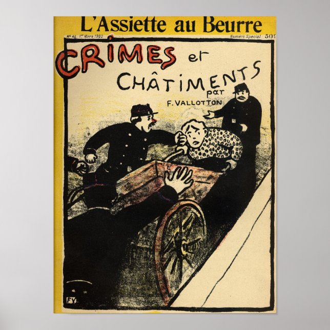 Póster La policía ataca a una serpiente (Frente)