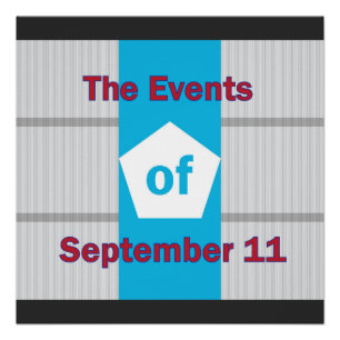 Póster La Portada del Blog de los Eventos del 11 de Septi