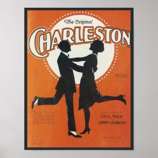 Póster La portada original del libro de canciones Charles