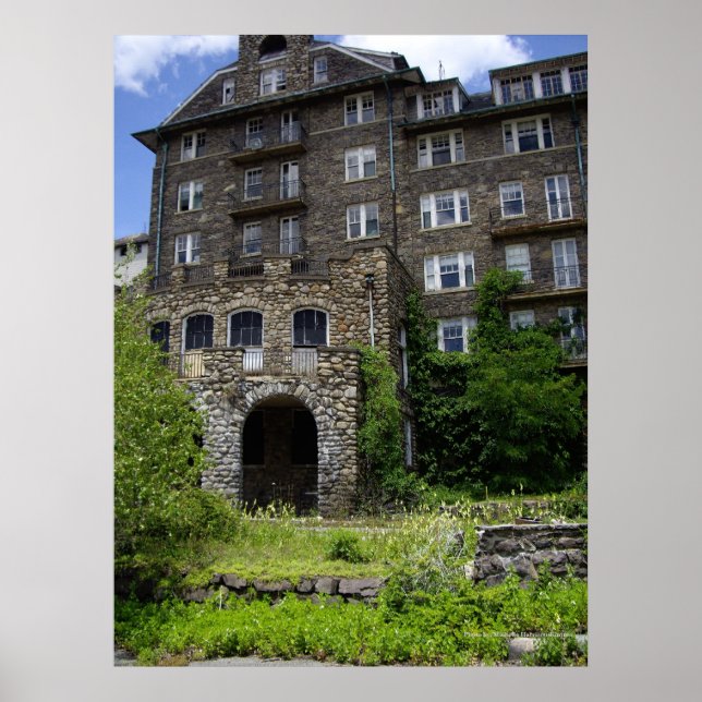 Póster La posada de Buck Hill Falls, Pa. (Frente)