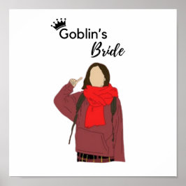 Póster La Poster de la fantasía de la novia de Goblin