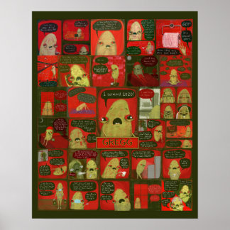 Póster La poster del cómic Gregg Laura Irrgang I sobreviv