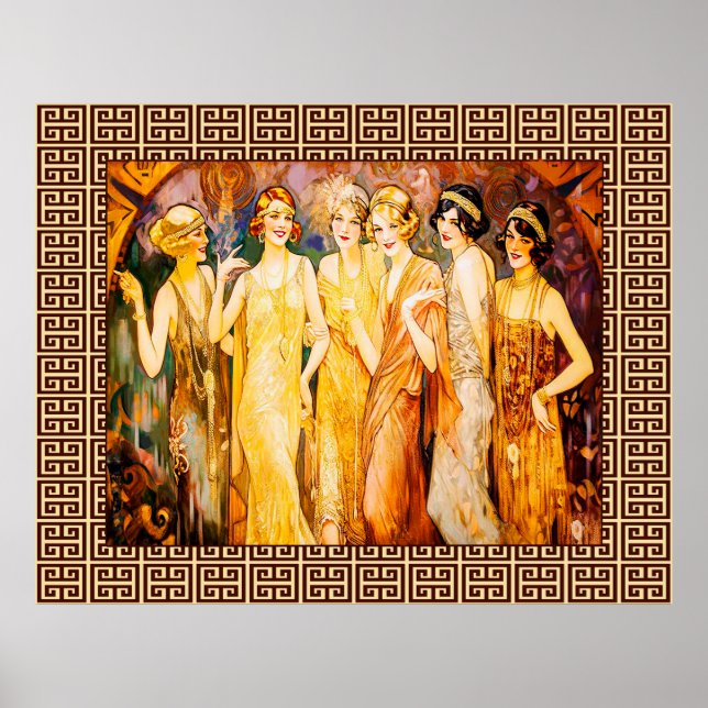 Póster La Poster Gatsby Ladies. (Frente)